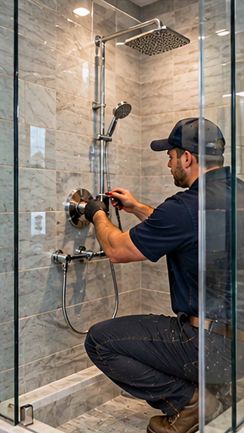 Kitchen faucet and sink during faucet & fixture installation service in Ridgewood, NJ