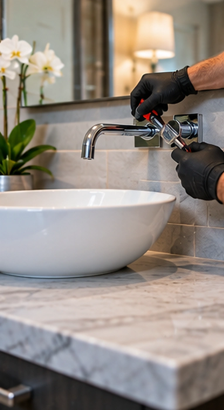 Leaking copper pipe during pipe repair, leak detection & repiping service in Ridgewood, NJ