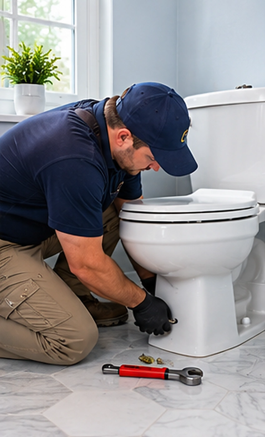 Sewer line repair work during sewer line root intrusion removal service in Ridgewood, NJ