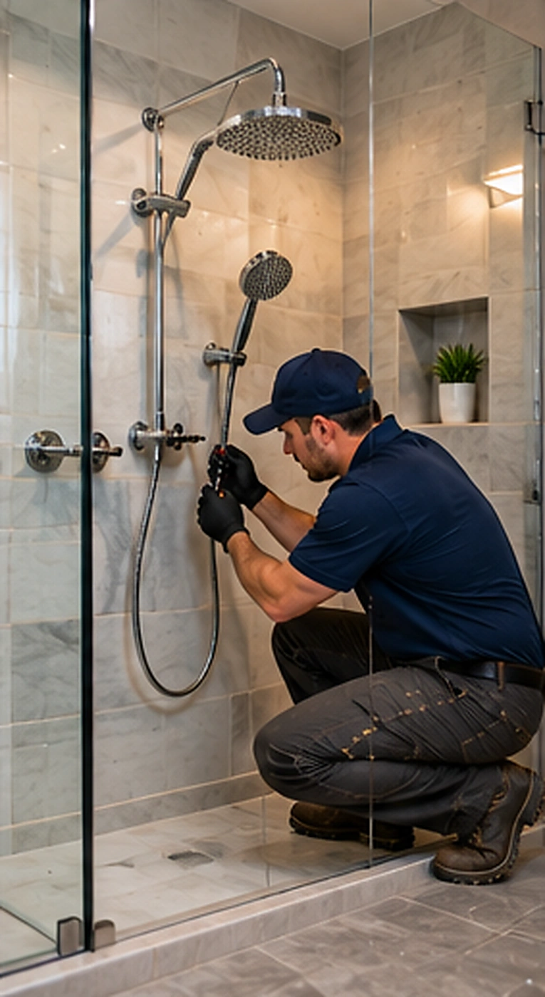 Professional leak detection equipment during slab leak detection service in Ridgewood, NJ
